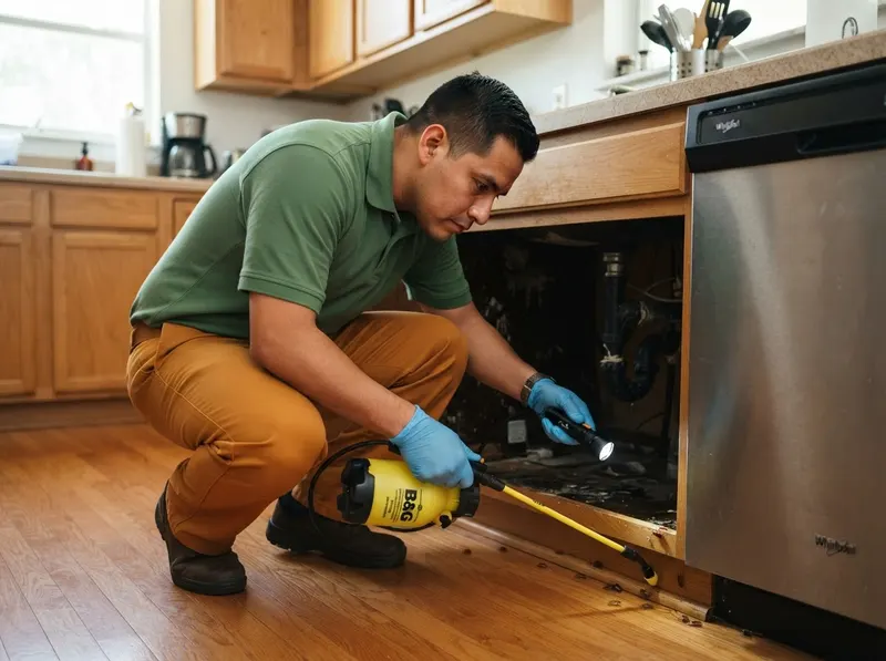 German Cockroach Flush & Cleanout in Tampa, FL